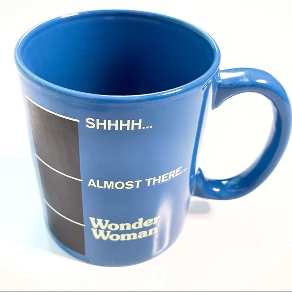Junk Food Wonder Woman Mug Blue - Picture 1 of 6
